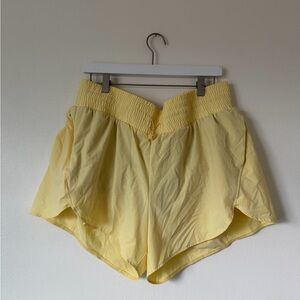 Yellow All In Motion Athletic Shorts